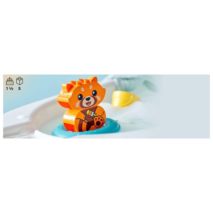 LEGO Duplo Ora del Bagnetto: Panda Rosso Galleggiante
