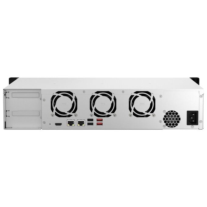 QNAP TS-864EU-8G Server NAS Rack 8 Alloggiamenti HDD SSD SATA III Intel Celeron 8 GB DDR4 Ethernet 2.5 Gbps colore Nero