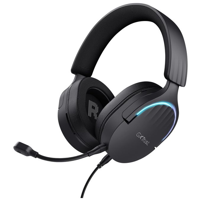 Trust Gaming GXT 490 Fayzo Cuffie Gaming USB con Audio Surround 7.1 Driver 50 mm Cavo 2mt Nero
