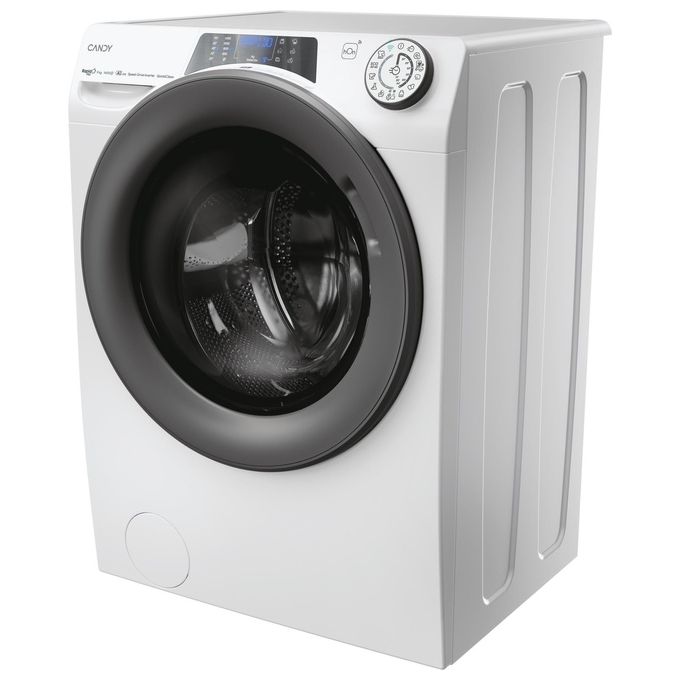 Candy RP496BWMR91S RapidÓ Pro Lavatrice Carica Frontale 9 Kg 1400 rpm Classe A Inverter Vapore Wi-Fi (85x60x54 cm) colore Bianco