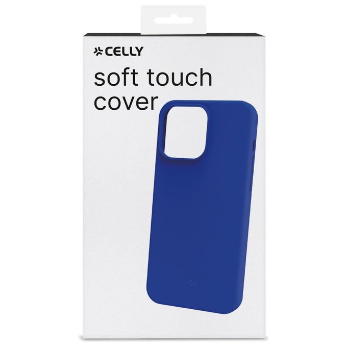Celly Cromo Cover per iPhone 15 Pro Blu