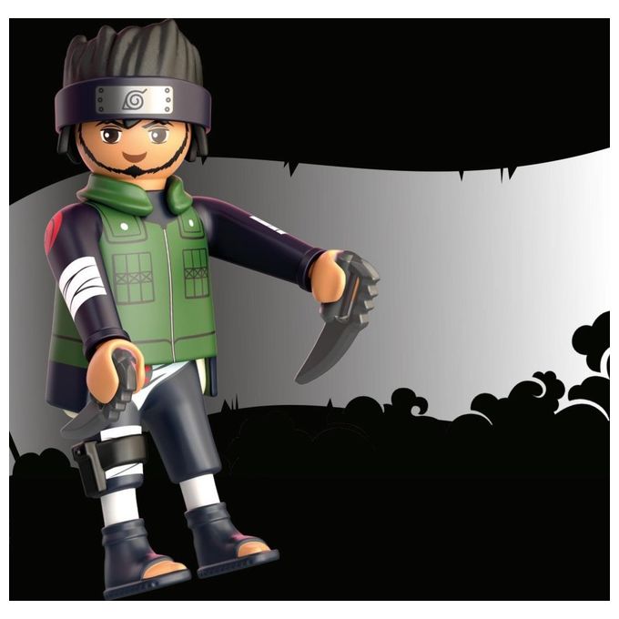Playmobil Naruto Asuma in Tenuta da Battaglia