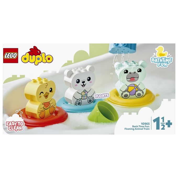 LEGO Duplo Ora del Bagnetto: Il Treno Degli Animali Galleggiante