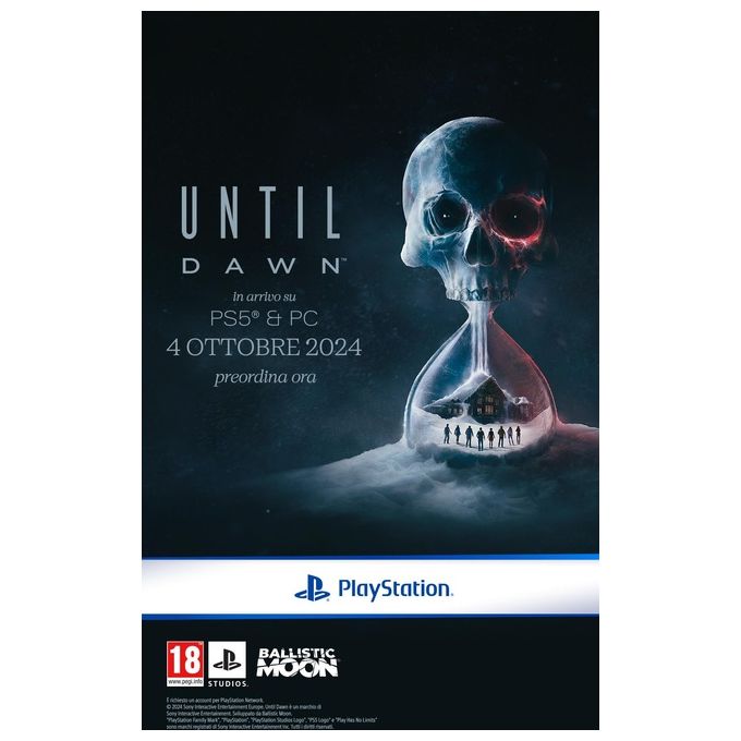 Sony Interactive Videogioco Until Dawn per PlayStation 5