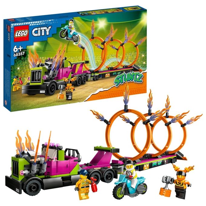 LEGO Stunt Truck: sfida dell'anello di fuoco