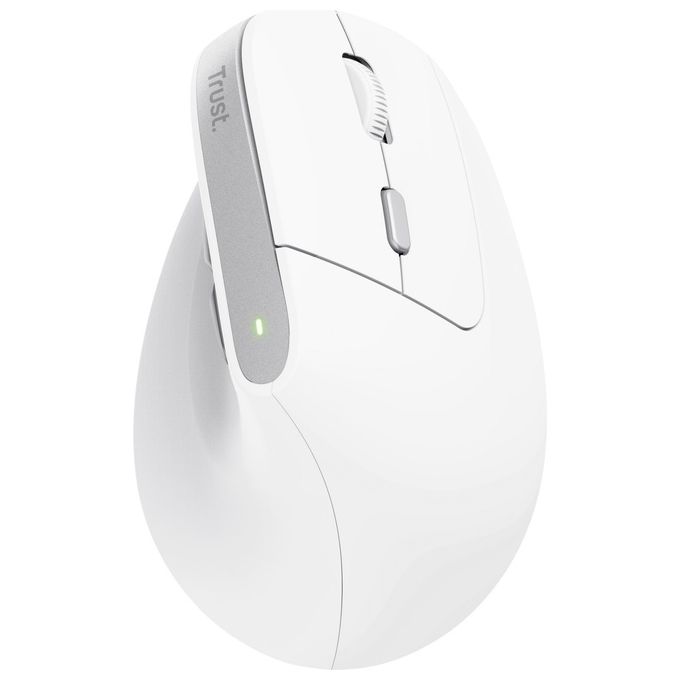 Trust Bayo II Mouse Ufficio Mano Destra RF Wireless Ottico 2400 DPI Bianco