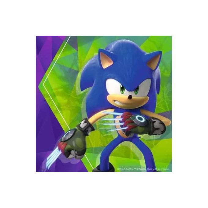 Ravensburger Puzzle Collezione 3x49 Pezzi Sonic Prime
