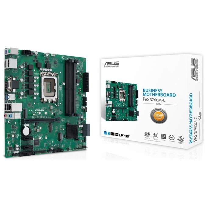 ASUS PRO B760M-C-CSM Intel B760 LGA 1700 micro ATX