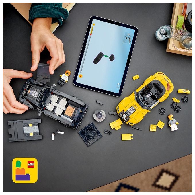 LEGO Speed Champions Mercedes-AMG G 63 e Mercedes-AMG SL 63 Macchine Giocattolo da Costruire 2 Modellini di Auto per Bambini e Bambine da 10 Anni con Minifigure di Piloti Regalo di Compleanno 76924