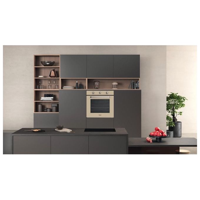 Hotpoint FID 834 H CH HA Forno Elettrico Linea Diamond da Incasso 71 Litri 2600W Oro Classe Energetica A