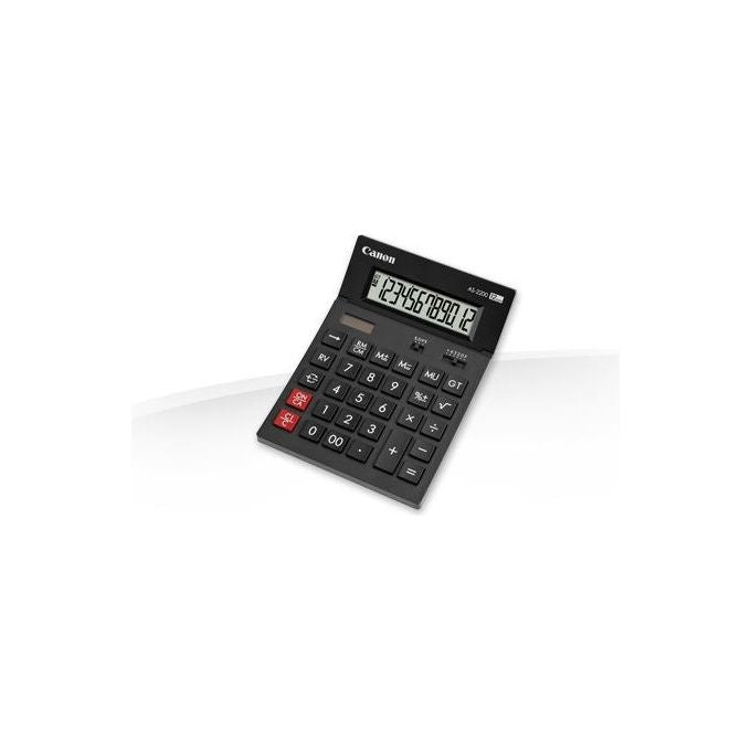 Canon As-2200 Hb Calcolatrice per Ufficio Compatta e Funzionale con Design Ergonomico e Display di Qualita'