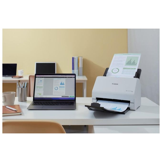 Canon imageFORMULA R30 Scanner con ADF  Alimentatore di Fogli 600x600 DPI A4 Bianco