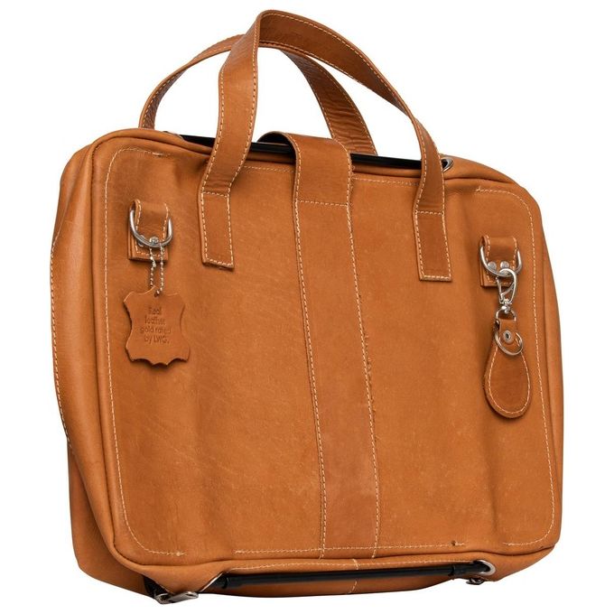 R-Go Tools RGOAVLAPBR Borsa per Laptop 15.6'' Valigetta Ventiquattrore Marrone