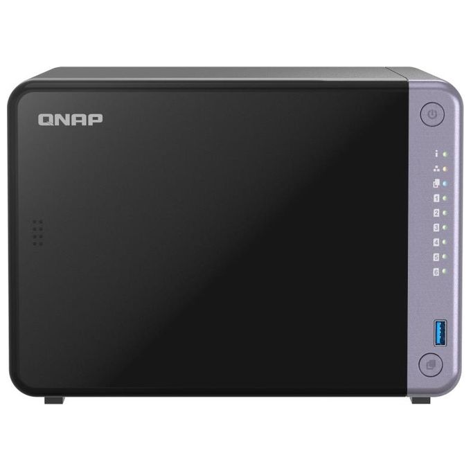 Qnap TS-632X-4G Server Nas e di Archiviazione Tower Alpine Alpine Al-524 4Gb Ddr4 Qnap Qts Nero