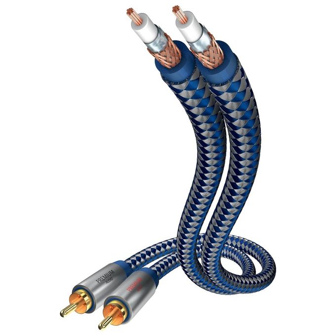 In-Akustik Premium Cavo Audio Cinch - Cinch 1,5mt