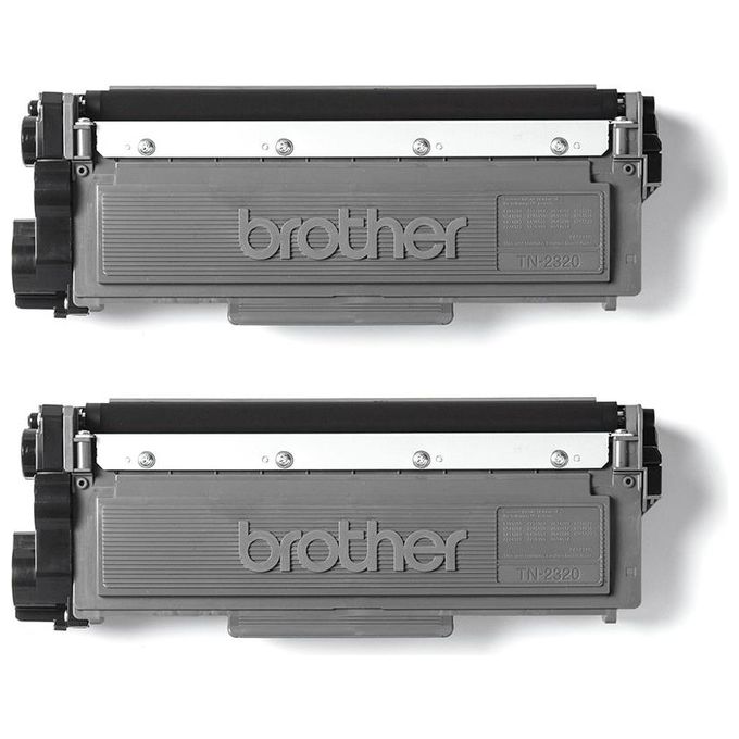Brother TN-2320TWIN Toner Originale Nero