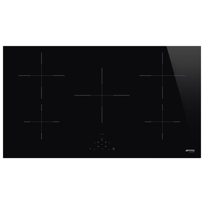 Smeg SI2951D Piano Cottura ad Induzione 5 Zone 90 cm Nero