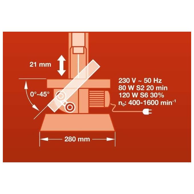 [ComeNuovo] Einhell Traforo Sega Oscillante Elettrico Tc-Ss 406 E