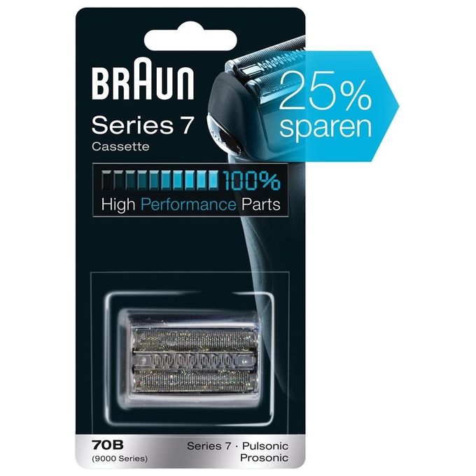 Braun Kombipack 70B Accessori per la Cura del Corpo per una Rasatura Efficiente e Comfort del Viso