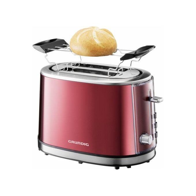 Grundig TA 6330 Tostapane 2 Fette 850W Rosso