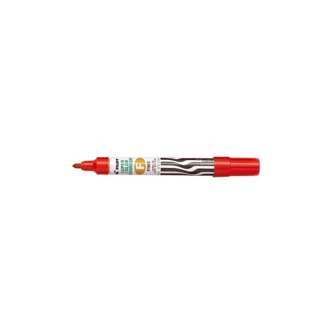 Pilot Cf12 Marker Fine Rosso Punta Tonda 4 0 Mm Tratto 1 0 Mm