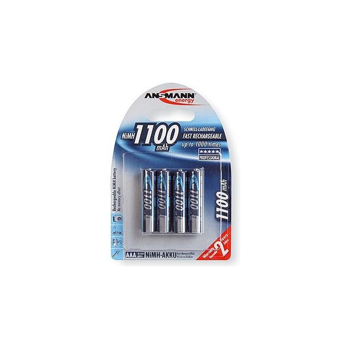 Ansmann Batterie Nimh Ministilo 1100mah 4pz
