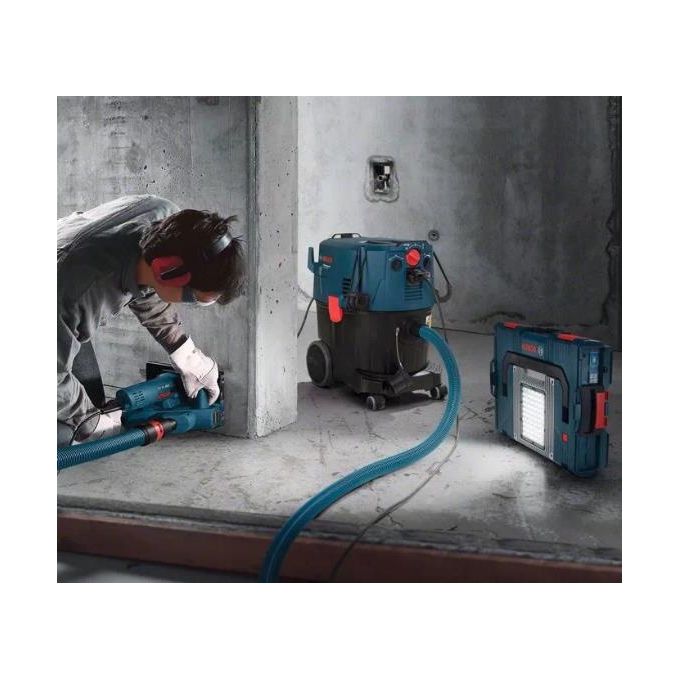Bosch GAS 35 M AFC Apiratore Liquidi Solidi 35 Litri 1380W Nero-Blu