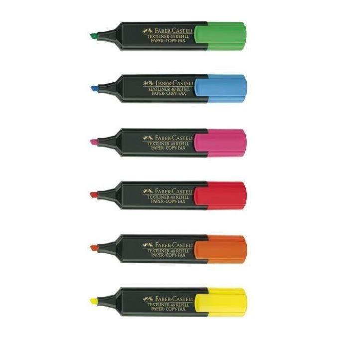Faber Castell Cf8 evidenziatore Text48 Colori Assortiti