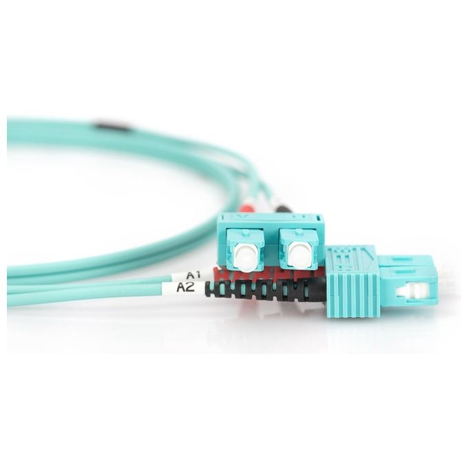 Digitus Cavo Fibra Ottica Sc a Sc Multimode Duplex 50-125 Mt.2 Om3