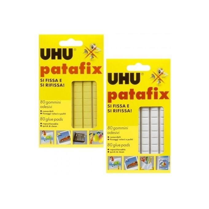 Uhu Gomma Adesiva Patafix (blister80pz)