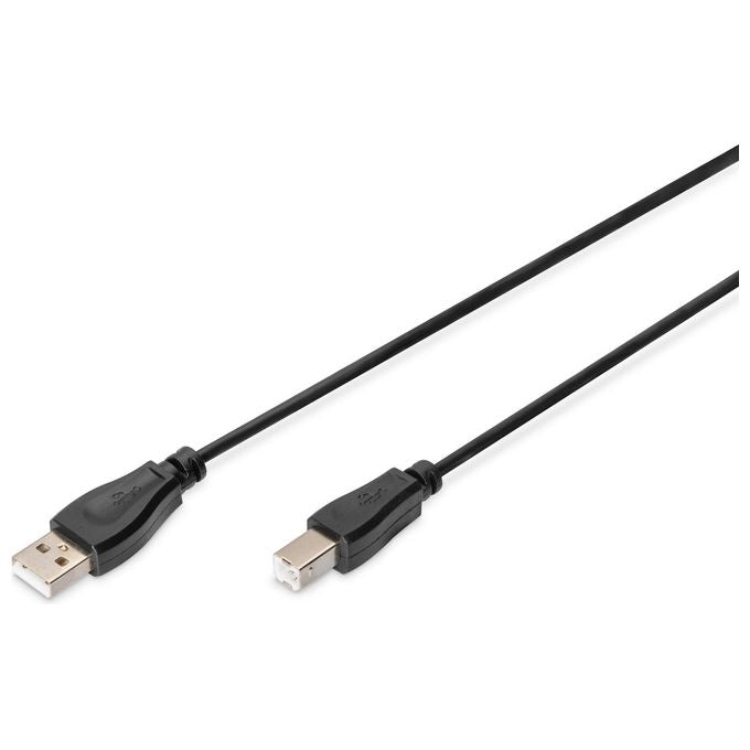 Digitus Cavo Usb 2.0 Connettori A-b Mt. 1 Nero