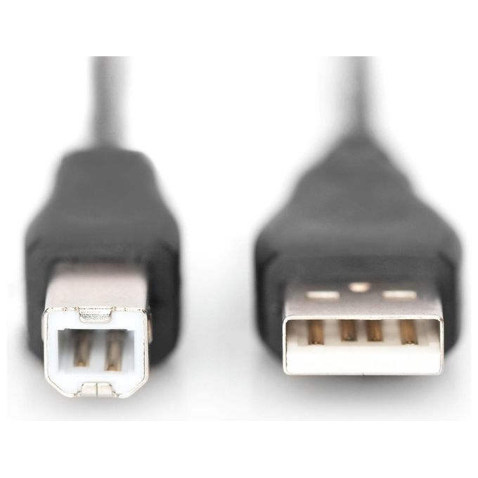 Digitus Cavo Usb 2.0 Connettori A-b Mt. 1 Nero