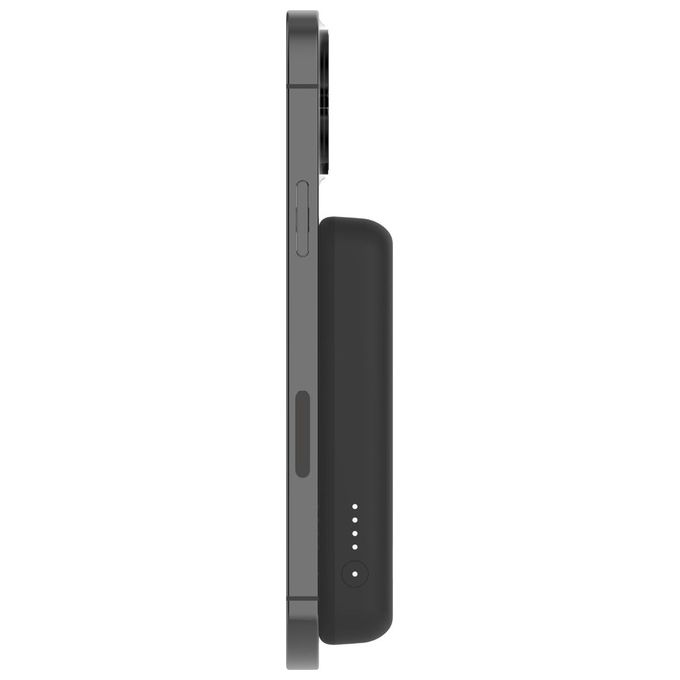 Belkin PowerBank Wireless Magnetica 5.000mAh Nero con Supporto