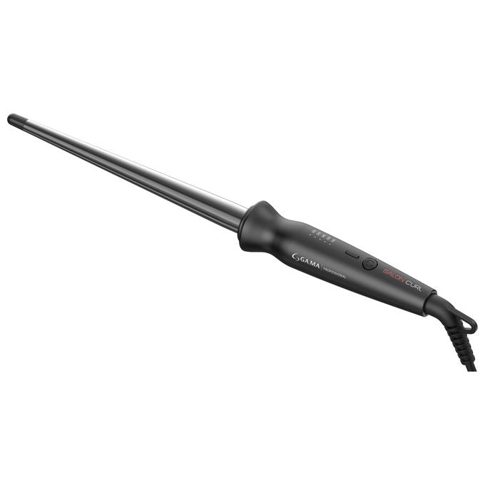 Ga.Ma Arricciacapelli Conico Salon Curl Nero e Argento