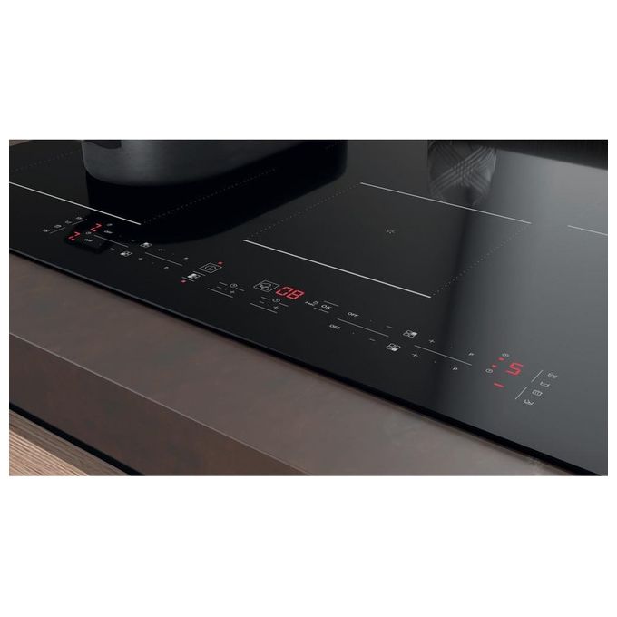 Hotpoint HB 0577B NE Piano cottura induzione 77 cm 4 zone funzione Combi Duo Active Cook controlli touch Nero