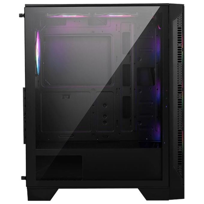 MSI MAG FORGE 120A AIRFLOW Computer Case Midi Tower Nero-Trasparente
