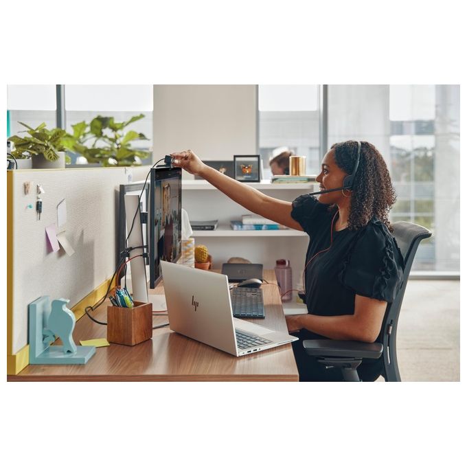 HP POLY Cuffie Blackwire 3220 Stereo USB-C con Adattatore USB-C-A