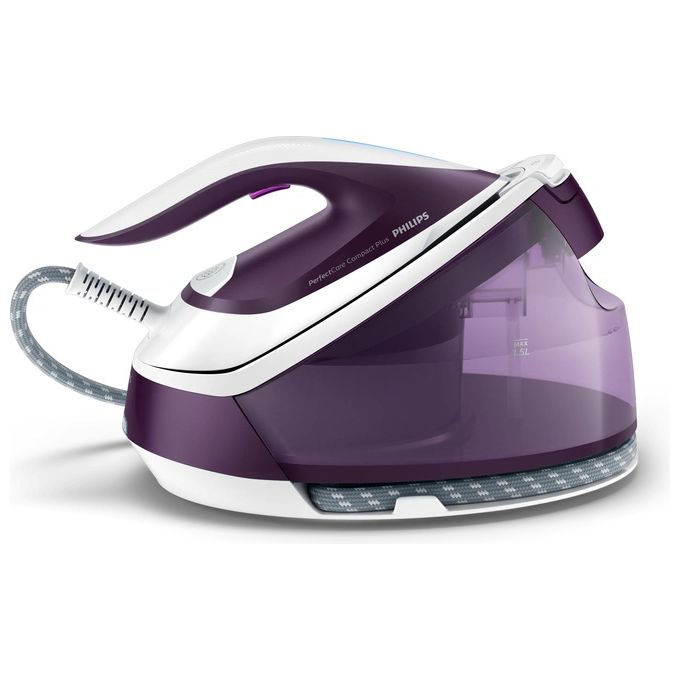 [ComeNuovo] Philips GC7933-30 PerfectCare Compact Plus Ferro da Stiro con Caldaia 2400W 450 g-min 6,5 bar 1,5 L colore Viola