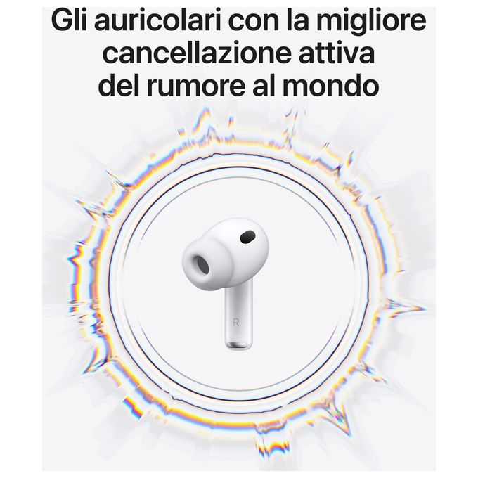 Apple AirPods Pro 3a Generazione True Wireless Bluetooth Bianco