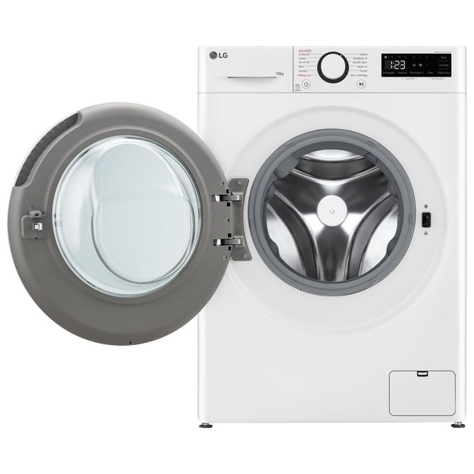 LG F4R5010TSWW Lavatrice 10kg AI DD Classe Energetica A 1400 Giri TurboWash Vapore