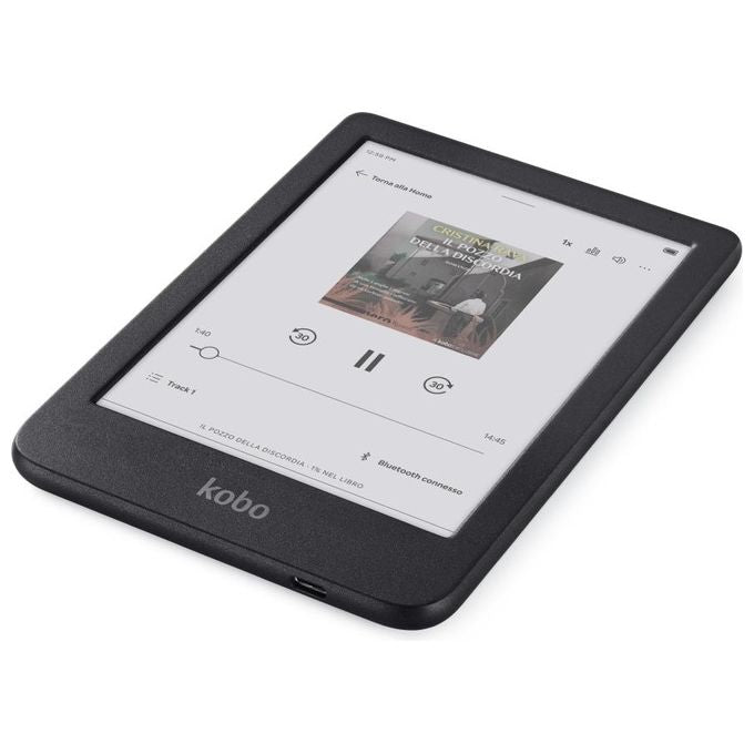 [ComeNuovo] Kobo Clara Colour eReader Display E Ink Kaleido3 da 6'' Antiriflesso Modalita' scura 16Gb Multiformato impermeabile Nero