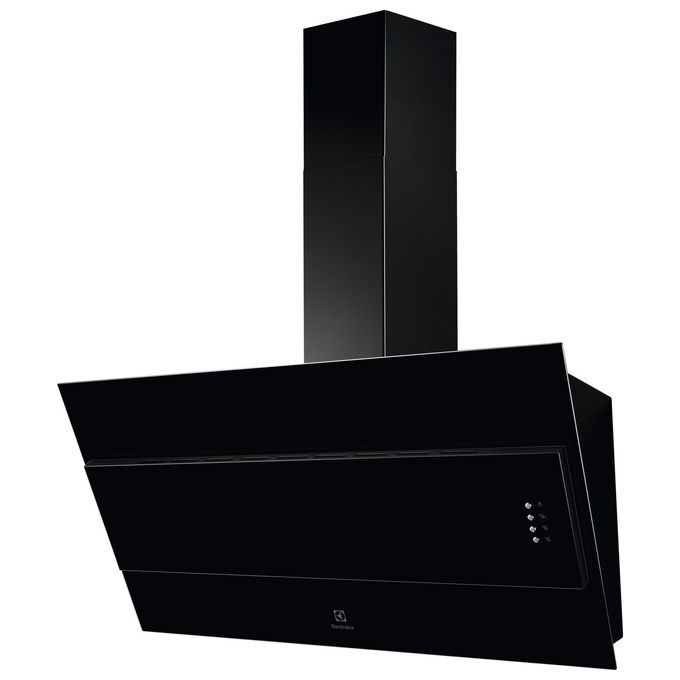 Electrolux LFV319K Cappa Verticale a Camino Classe energetica C 3 Velocita' Aspirante o Filtrante 90 cm Nero