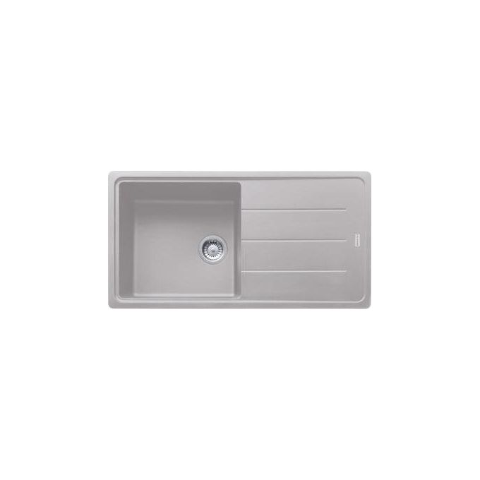 Franke Boston BFG 611-97 Lavello Fragranite da incasso Gocciolatoio Reversibile 1 Vasca Alluminio 97x50cm 114.0276.118
