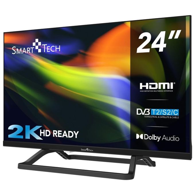 Smart Tech 24HN01V3CA Tv Led 24 pollici Hd 3 hdmi 2 Usb Hotel Mode Tivusat 12V