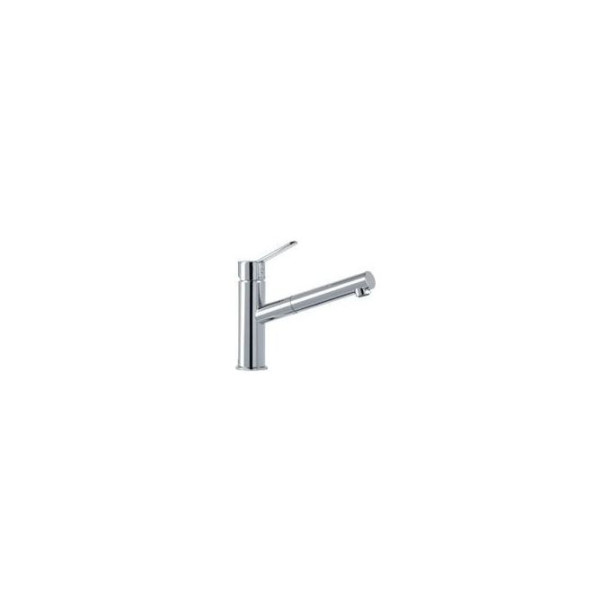 Franke 115.0155.894 Artis Doccia Miscelatore monocomando con doccetta orientabile monogetto e canna girevole 140° Cromo
