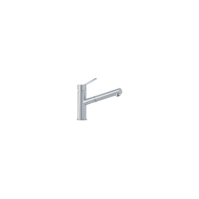 Franke 115.0155.895 Artis Miscelatore con doccetta orientabile monogetto e canna girevole 140° Cromo