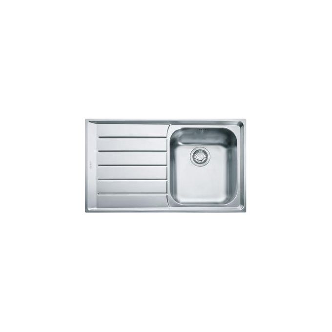 Franke Lavello Inox NEX 211 3 1-2 WWK gocciolatoio a sinistra 1 Vasca + scolapiatti 86 cm 127.0059.655
