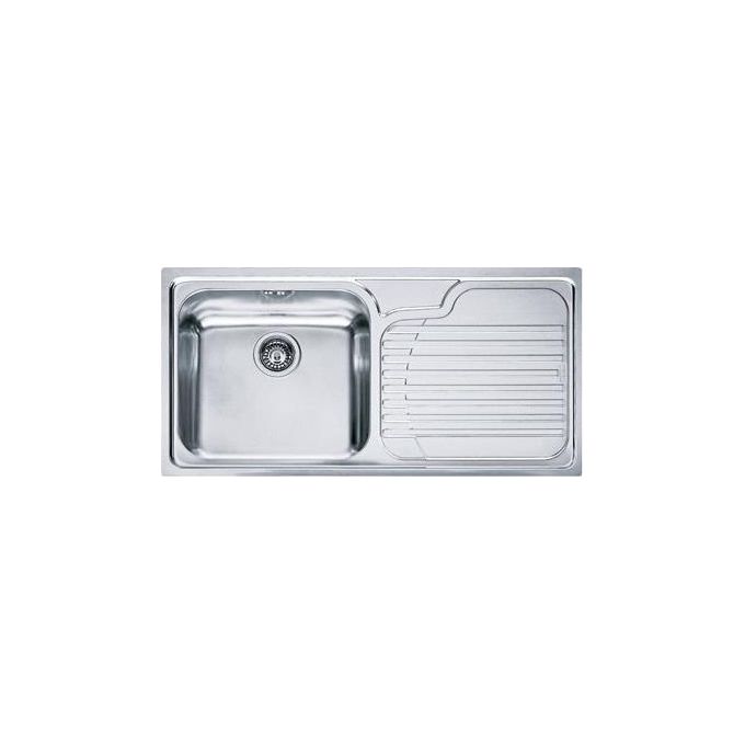 Franke Lavello Inox GAX 611 3 1-2 WWK gocciolatoio a destra 1 Vasca + scolapiatti 100 cm 101.0017.509