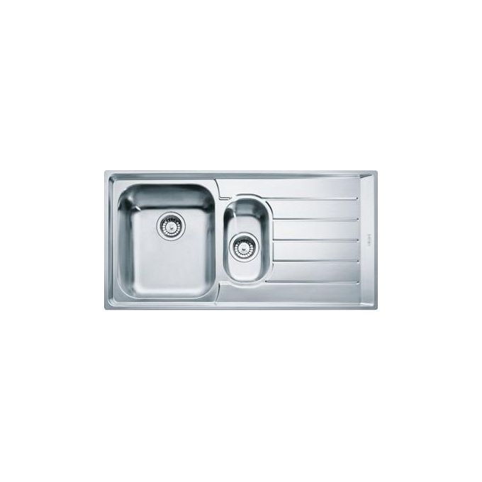 Franke Lavello Inox NEX 251 3 1-2 WWK gocciolatoio a destra 1 Vasca + vaschetta + scolapiatti 100 cm 127.0059.658