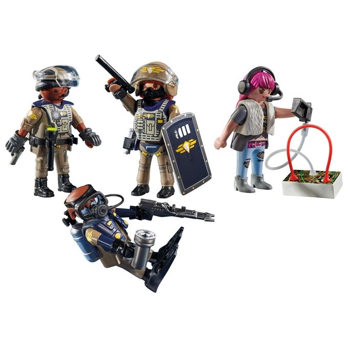 Playmobil City Action Unita' Speciale 4 Personaggi